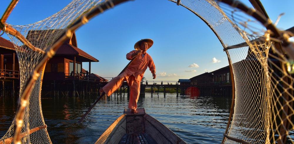 Shwe Inn Tha Floating Resort Inle Lake Екстер'єр фото