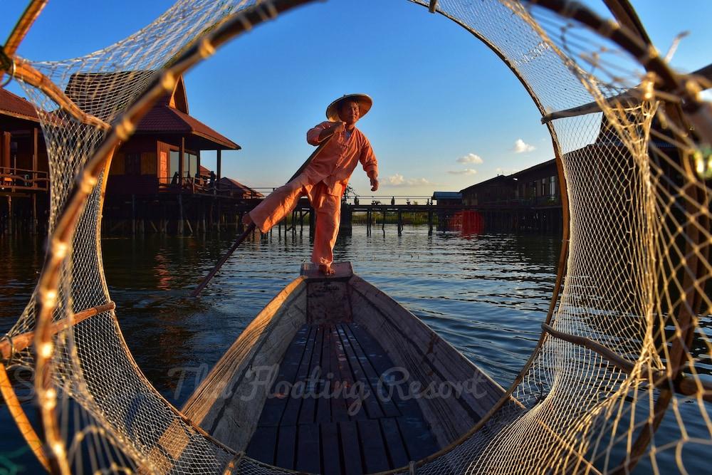 Shwe Inn Tha Floating Resort Inle Lake Екстер'єр фото